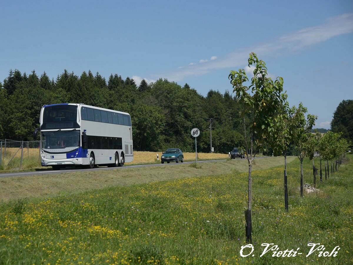 Autobus à deux étages Alexandre Denis 541 
Ici à Bretigny sur Morrens
Le 30 Juillet 2019