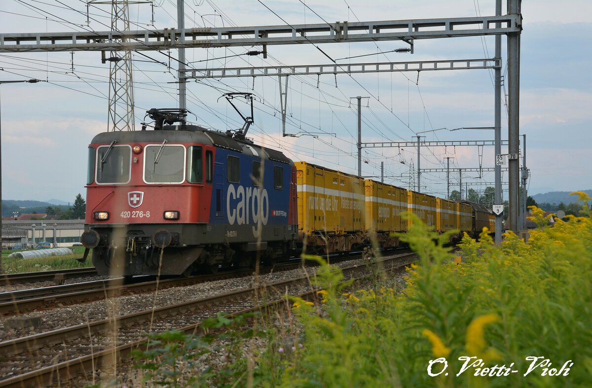 Re 420 276
Ici à Hendschiken
Le 24 Juillet 2014