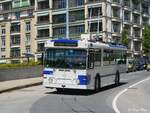 Trolleybus FBW/Hess 721  Ici à Lausanne Jurigoz  Le 06 Juin 2013