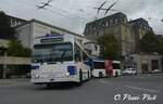 Trolleybus Naw/Lauber 784  Ici à Lausanne Bessières  Le 17 Septembre 2013