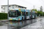 trolleybus-hess-bgt-n2c/751821/trolleybus-articul233-hess-bgt-n2c-851-avec Trolleybus articulé Hess BGT-N2C 851 avec la pub BCV 
Ici à Lausanne Désert
le 10 Mai 2021