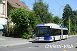 Trolleybus articulé Hess BGT-N2C 852 
Ici à Chailly-Village
le 29 Juillet 2021