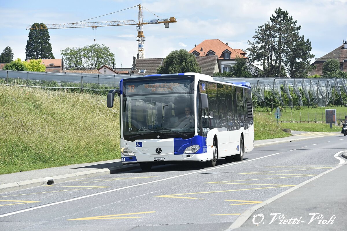 Autobus mercedes-benz Citaro 423
Ici à Crissier, Timonet
le 01 Juin 2018
