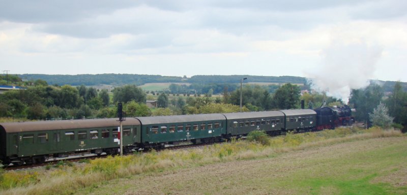 Abendliche Ausfahrt in Freyburg. Zur�ck nach Sch�nebeck ging es �ber Naumburg und Halle; 14.09.2008 (Foto: G�nther G�bel) 