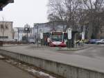 So sah der Platz neben dem Hauptbahnhof in Naumburg aus, bevor die neue Busverkn�pfungsstelle gebaut wurde.