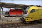 Dieses Stelldichein gibt es nur noch bis zum Fahrplanwechsel im Dezember in Naumburg Hbf zu sehen.