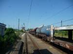 Gleis 5 in Naumburg Hbf; 29.06.2010