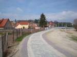 Der Fu�weg zum Hp Ro�bach am 22.03.2012.