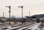 Seit dem Fahrplanwechsel am 12.12.2010 findet der Kreuzungshalt auf der Unstrutbahn wieder im Bf Laucha statt, dem einzigen Bahnhof an der Unstrutbahn mit einem noch vorhandenen richtigen Bahnsteig