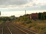 Bahnhofsgel�nde in Laucha (Unstrut).