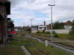 Der Bahnhof Ro�leben w�hrend unserem 6.