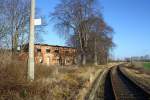 Der verwaiste Hp Reinsdorf am 14.01.2012.
