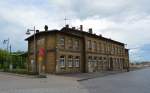 Das Bahnhofsgeb�ude von Artern.