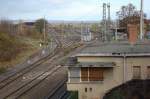 Blick in den Bahnhof von Artern am 07.11.2015.