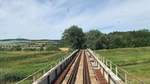 Die Unstrutflutbr�cke bei Donndorf, am 09.06.2019; (Foto: Jan Krehl, railmen.com, Deutsche Regionaleisenbahn/Wisentatalbahn)