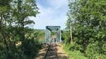 Die Unstrutbrücke bei Roßleben am 09.06.2019.