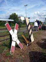 Ausgestellte Eisenbahntechnik w�hrend unserem 6.