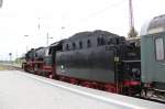 Die WFL 03 2155-4 am Zugschluss des DPE 61440 von Leipzig-Plagwitz nach Freyburg, am 24.05.2015 in Naumburg Hbf.