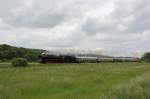 WFL 03 2155-4 am Zugschluss des DPE 61440 von Leipzig-Plagwitz nach Freyburg, am 24.05.2015 bei Kleinjena.