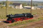 IGE Werrabahn 41 1144-9 beim umsetzen in Naumburg Hbf nach der Ankfunft mit dem  Rotk�ppchen-Express I  aus Freyburg.