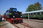 Die 41 1144-9 beim Wasser fassen w�hrend unserem 6.