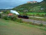 IGE Werrabahn 41 1144-9 beim umsetzen nach der Ankunft in Freyburg.