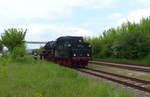 IGE Werrabahn-Eisenach 41 1144-9 ams 21.05.2017 beim umsetzen in Karsdorf.