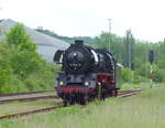 IGE Werrabahn-Eisenach 41 1144-9 am 21.05.2017 beim umsetzen in Karsdorf.