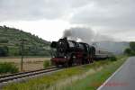 IGE Werrabahn 41 1144-9 mit dem leeren  Rotk�ppchen-Express I  bei Balgst�dt.