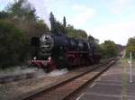 EMBB 52 8154-8 beim umsetzen im Bf Freyburg.