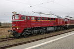 EBS V200 507 am 02.01.2024 in Naumburg (S) Hbf.