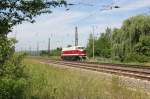 EBS 118 719-4 am 14.06.2015 abgestellt in Naumburg Hbf.