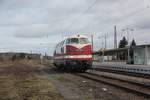 EBS 118 719-4 am 07.01.2019 beim umsetzen in Naumburg Hbf.