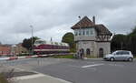 EBS 118 719-4 als Tfzf Richtung Naumburg, am 22.09.2021 in Laucha.