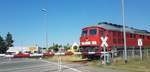 EBS 232 239-4 auf der Fahrt nach Karsdorf, am 29.06.2018 in Laucha.