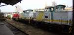 LOTRAC 3 + ARCO 5061.03-1 + ARCO xxxx in Karsdorf; 12.03.2011 (Foto: G�nther G�bel)