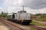 Am 07.05.2014 holte die ITL 293.01 einen Bghw Wagen aus Karsdorf, um ihn nach Dresden zu bringen.