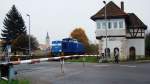 Am 13.11.2014 war die PRESS 204 011-5 nach Karsdorf unterwegs um dort Kesselwagen abzuholen.
