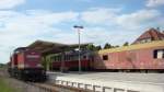 EBS 202 597-1 als Tfzf von Karsdorf nach Saalfeld, am 22.05.2015 in Laucha.