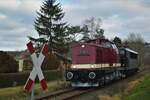 Am 10.12.2021 �berf�hrte die EBS 110 001-5 die frisch lackierte EBS 155 239-7 nach Karsdorf.