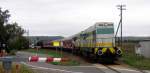 Am 14.04.2003 zog die KEG 0702 und eine Schwestermaschine den aus roten y-Wagen bestehenden Winzerfestsonderzug aus Leipzig-Plagwitz zur Abstellung nach Karsdorf.