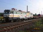 Hier verl�sst die KEG 7001 auf der Fahrt von Karsdorf nach Rostock Seehafen, endg�ltig unsere Region. Sie war in Karsdorf immer ein Highlight, obwohl sie nie eine deutsche Zulassung hatte. Naumburg Hbf; 22.08.2011 (Foto: Hans Grau)