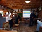 Am 07.10.2011, ein Tag vor der Streckensperrung, tagte der Projektarbeitskreis Unstrutbahn in der Gastst�tte  Hupe  in Ro�bach, wo auch einige Mitglieder unserer IG vertreten waren.