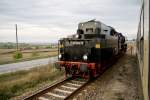 Marian von unserer IG auf der DR 41 1144-9 der IGE Werrabahn-Eisenach e.V.