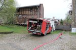 Nach der Ankunft der 41 1144 der IGE  Werrabahn Eisenach  e.V.