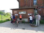 Am 23.05.2010 organisierten wir, die IG Unstrutbahn e.V., einen Zug ab Ro�leben zur  Saale-Weinmeile  um Naumburg.