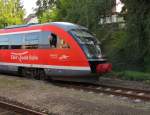 Die Triebfahrzeugf�hrer der von der Elbe-Saale-Bahn eingesetzten Desiros der BR 642, sorgten am gesamten Winzerfestwochenende daf�r, dass zahlreiche Besucher sicher zum Winzerfest und zur�ck nach