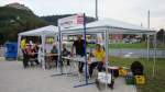 Der Infostand der IG Unstrutbahn e.V.
