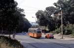Tw 25 im Jahr 1990 in der Bergstraße.