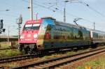 DB 101 087-5  Packendes S�dafrika  mit dem IC 1958 von Leipzig Hbf nach Frankfurt (M) Flughafen Fernbf, am 20.05.2012 bei der Ausfahrt in Naumburg Hbf.